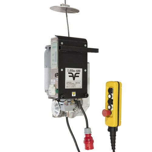 Elektrische Winde - LIFTHO series - Fixator - Drahtseil / zum Heben von Personen / zur Materialbeförderung