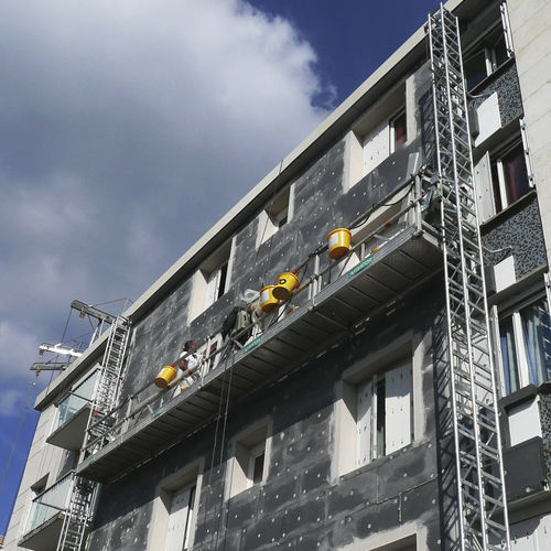 Doppelmast-Transportbühne - FIXEO  - Fixator