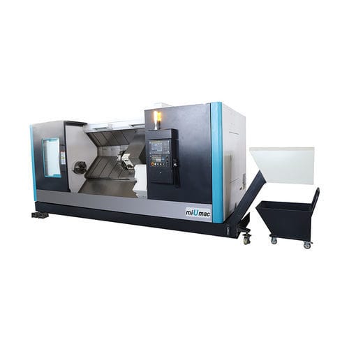 CNC-Drehzentrum - KDCL-35 - Zhejiang KAIDA Machine Tool CO., LTD. - mit Schrägbett / A2-11 / 12 Werkzeuge