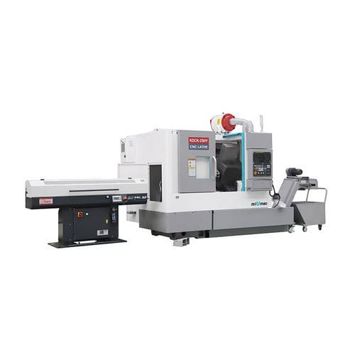 CNC-Drehzentrum - KDCK-25HY - Zhejiang KAIDA Machine Tool CO., LTD. - 3-Achs / mit Schrägbett / 12 Werkzeuge