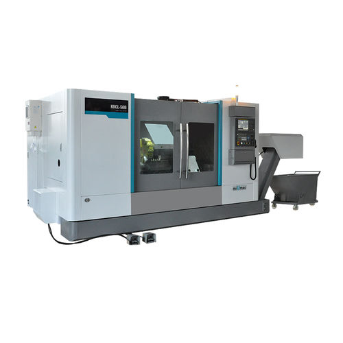 CNC-Drehzentrum - KDCL-50B - Zhejiang KAIDA Machine Tool CO., LTD. - 2-Achs / mit Schrägbett / 12 Werkzeuge