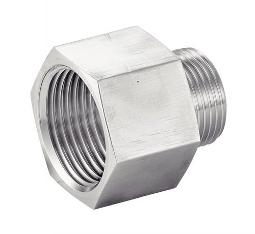 Aussengewinde-Innengewinde-Reduziernippel / Gewinde - 5238 - BENE INOX - für Rohre / hydraulisch / Edelstahl