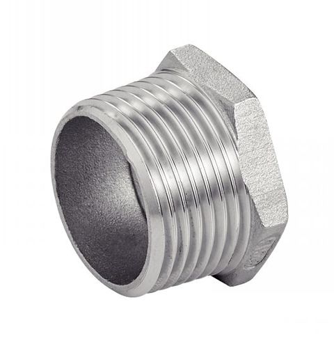 Aussengewinde-Innengewinde-Reduziernippel / Gewinde - 5253 - BENE INOX - für Rohre / hydraulisch / Edelstahl