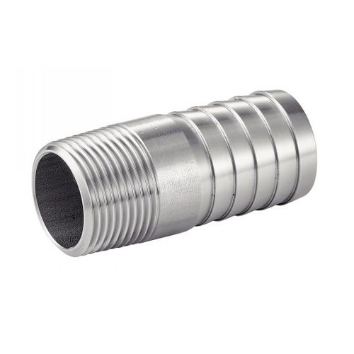Hydraulikadapter für Rohre - 5261 - BENE INOX - außen gerillt / Edelstahl / zylindrisch