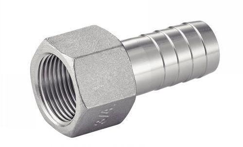 Hydraulikadapter für Rohre - 5265 - BENE INOX - innen rilliert / Edelstahl / sechseckig