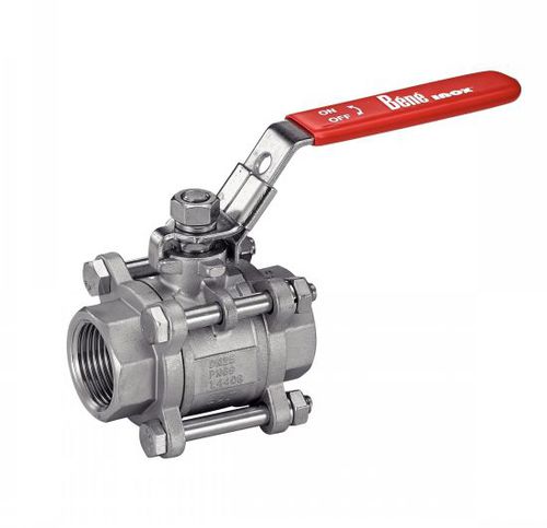 Kugelventil - 58163 - BENE INOX - Hebel / innen/innen / 3-teilig