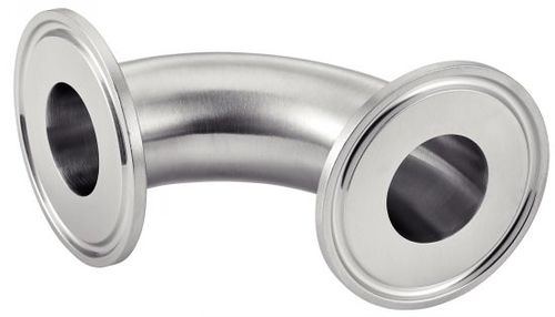 Hydraulikanschluss - 63431 - BENE INOX - Flansch / 90°-Winkel / Edelstahl