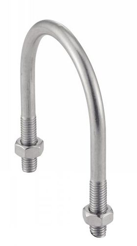 Edelstahl-Sattel - 72111 - BENE INOX - für Rohre / Gewinde