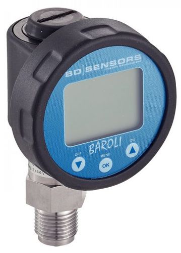 Digitales Manometer - 7383 - BENE INOX - Gewinde / Edelstahl / elektronisch