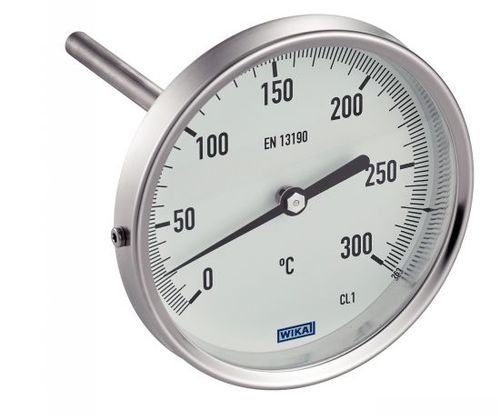 Bimetall-Thermometer - 7335 - BENE INOX - mit Zifferblatt-Anzeige / Tauchfühler / mit Schutzrohr