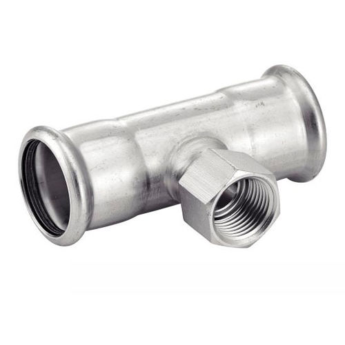 Hydraulikanschluss - 41113 - BENE INOX - mit Innengewinde / Crimp / T