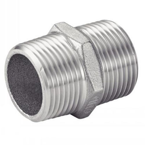 Edelstahlnippel - 5221 - BENE INOX - Gewinde / sechseckig / konisch