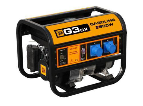 Benzinbetriebenes Stromaggregat - G3GX     - JCB Power Products Ltd - einphasig / tragbar / Kammereinspritzung