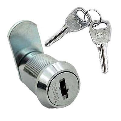 Nockenschloss - 31 series  - Camlock Systems - mit Schlüssel / Briefkasten / Messing