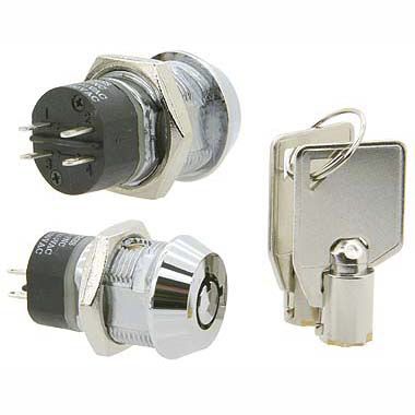 Schlüsselschalter - S206 series - Camlock Systems - bipolar / elektromechanisch