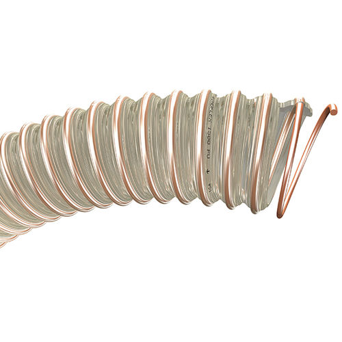 Flexibler Luftkanal - WINDFLEX 1500 PU - TRICOFLEX - Polyurethan / für Lüftung / Rauch-Absaug
