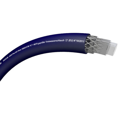 Schlauch für Trinkwasser - PROFILINE AQUA PLUS SOFT - TRICOFLEX - für Chemikalien / für Lebensmittel / Polyethylen (PE)