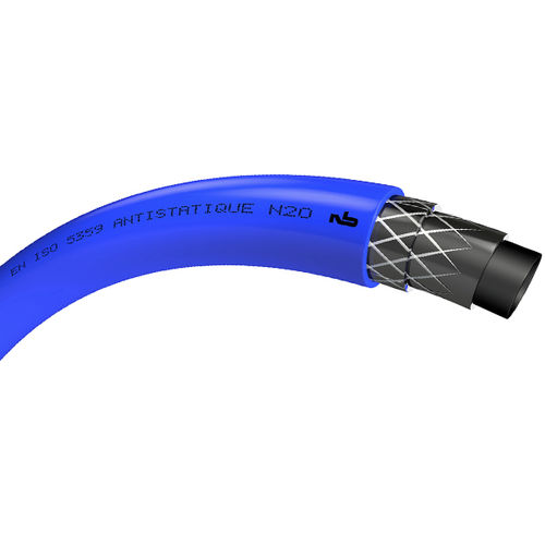 Gasschlauch - NOBELAIR&reg; AS/R - TRICOFLEX - mit Polyesterverstärkung / PVC / für Transferzwecke