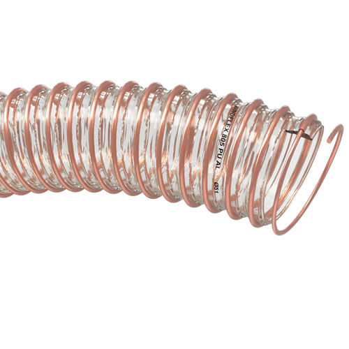 Flexibler Luftkanal - WINDFLEX 805 AL - TRICOFLEX - Polyurethan / Extraktion / verzinkte Stahlspirale