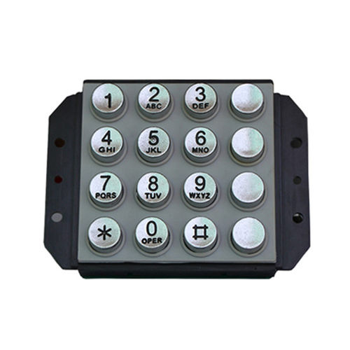 Nummernblock / 16 Tasten - B502 - Joiwo Explosion Proof Science and Technology - wandmontiert / Zink / IP65