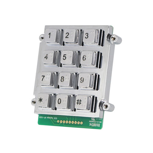 Nummernblock / 12 Tasten - B534 - Joiwo Explosion Proof Science and Technology - wandmontiert / Zink / USB