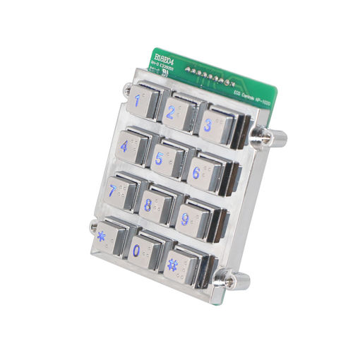 Nummernblock / 12 Tasten - B666 - Joiwo Explosion Proof Science and Technology - wandmontiert / Legierung / Zink