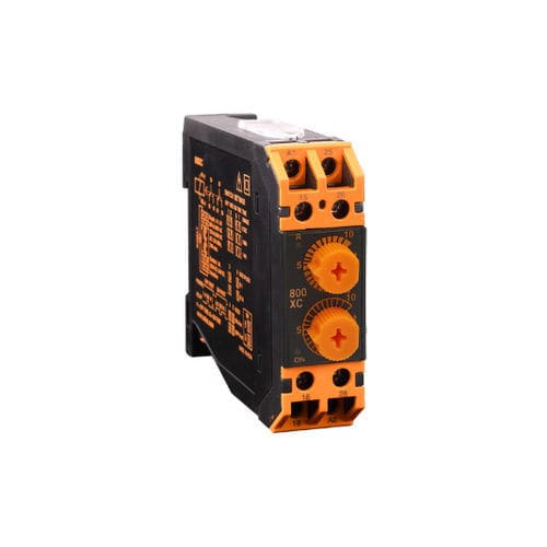Analoges Zeitrelais - 800XC - SELEC Controls Pvt. Ltd. - für DIN-Schiene / DPDT / asymmetrisch