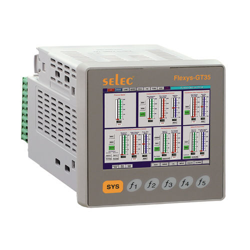 SPS für Schalttafelmontage - Flexys GT35  series - SELEC Controls Pvt. Ltd. - mit integriertem E/A / Digitalausgänge / Analogausgänge