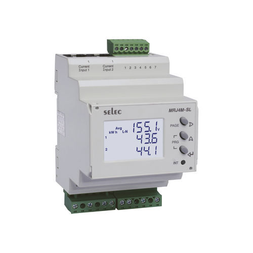 Digitales Multimeter - MRJ4M-SL - SELEC Controls Pvt. Ltd. - für DIN-Schiene / cat I / Frequenz