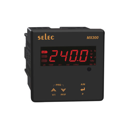 Einphasiger elektrischer Energiezähler - MX300 series - SELEC Controls Pvt. Ltd. - Einbau / mit Digitalausgang / programmierbar