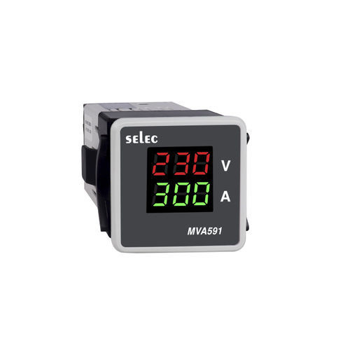 Einbauanzeiger - MVA591 - SELEC Controls Pvt. Ltd. - Spannung / Strom / LED