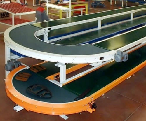 Bandförderer - CCD - REVEYRON - horizontal / gebogen / Transport