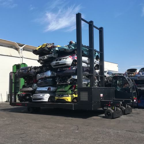 Dieselbetriebener selbstfahrender Wagen - IL20M-90° - INDUSTRIAL LIFT - 2-Achsen / für schwere Lasten / Hub