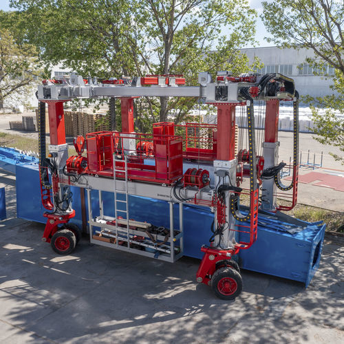 Portalstapler-Portalhubwagen - IL60GC-90°RC - INDUSTRIAL LIFT - für Containerumschlag / für schwere Lasten / mit Gummireifen