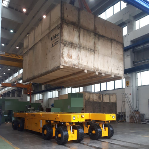 Dieselbetriebener selbstfahrender Wagen - IL140MES  - INDUSTRIAL LIFT - 4-Achsen / für schwere Lasten / Plattform