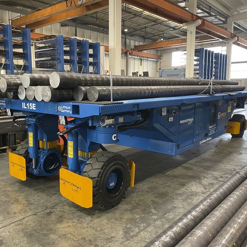 Elektrischer selbstfahrender Wagen - IL15ME-90°DSC - INDUSTRIAL LIFT - 2-Achsen / Hub / hydraulisch