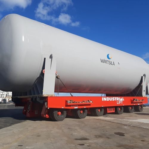 Dieselbetriebener selbstfahrender Wagen - IL400M-90°DSC - INDUSTRIAL LIFT - 6-Achsen / Hub / Plattform