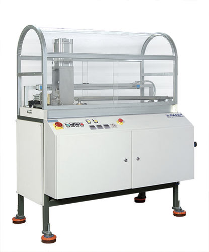 Guillotine-Schneidemaschine - BASAR HEAVY MACHINERY INC - für Kunststoffe / für Kunststoffrohre / PLC-gesteuert