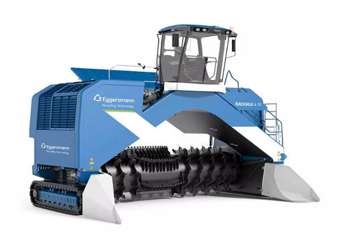 Mietenumsetzer - BACKHUS A 75 - Eggersmann Recycling Technology