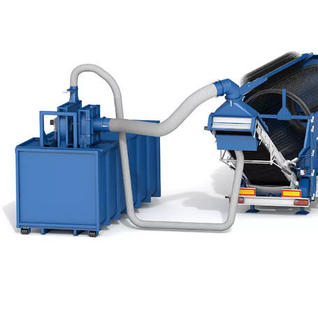 Mobile Siebmaschine - AIRFIX V 60 - Eggersmann Recycling Technology - Partikel / für Biomasse / Stern