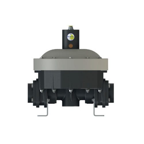 Membran-Pulsationsdämpfer - D050  - FLUIMAC - pneumatisch / Kunststoff / Aluminium