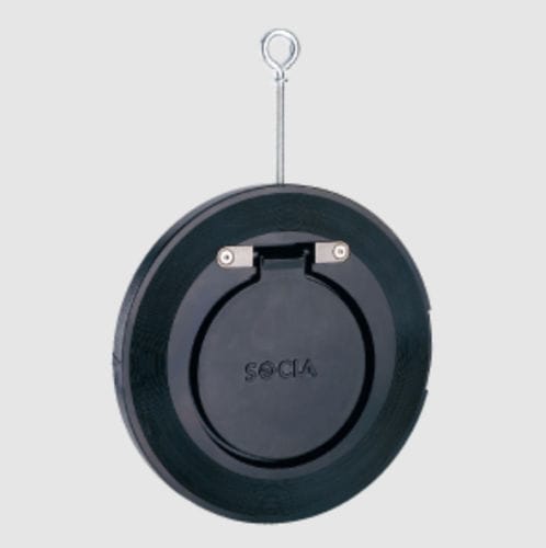 Klappenrückschlagventil - 635E - SOCLA - für Wasser / Zwischenflansch / Stahl