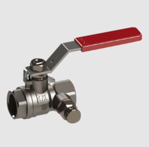 Kugelventil - V3000B - SOCLA - Hebel / Entleerung / für Wasser