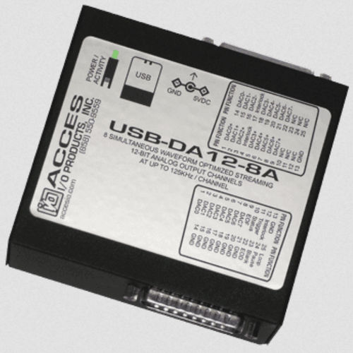 Analoges Ausgangsmodul - USB-DA12-8E - ACCES I/O Products, Inc. - USB / 8 Kanäle / Automatisierung