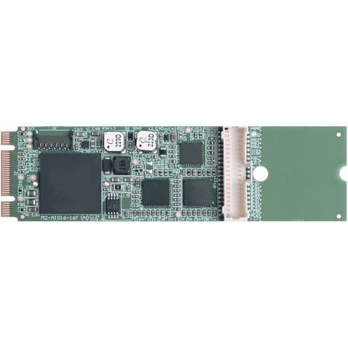 Analoge E/A-Karte - M.2-AIO16-16F - ACCES I/O Products, Inc. - 16 Kanäle / 4 Analogausgänge / 8 Analogeingänge