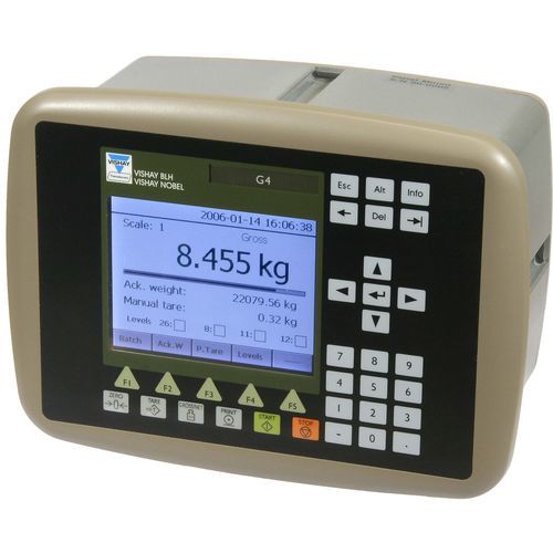 Einbaufähiger Wägeindikator -  BLH G4 - Nobel Weighing Systems - mit LCD-Anzeige / für DIN-Schiene / IP65
