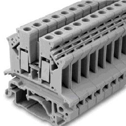 Klemmenblock auf DIN-Schiene - UL-UK series - Elinker Electric - Schraubanschluss