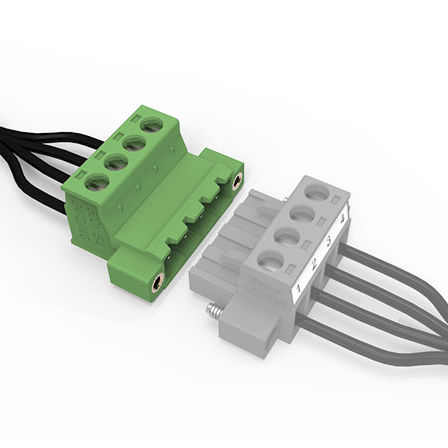 Innen-Steckverbinder - LC10MG-5.08 - Elinker Electric - mehrpolig / Kunststoff / Messing