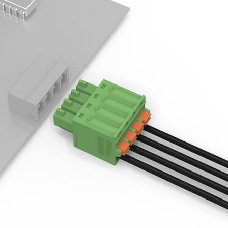 PCB-Klemmenblock - LC6-3.5 - Elinker Electric - Federdruck / Kunststoff