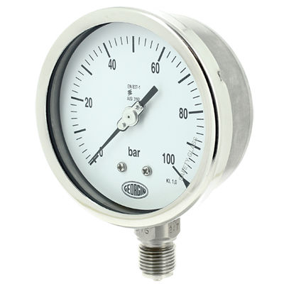 Relativdruckmanometer - M5000  - GEORGIN S.A. - analog / Gewinde / Edelstahl